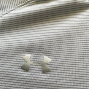 Under Armour quarter zip top stripped top